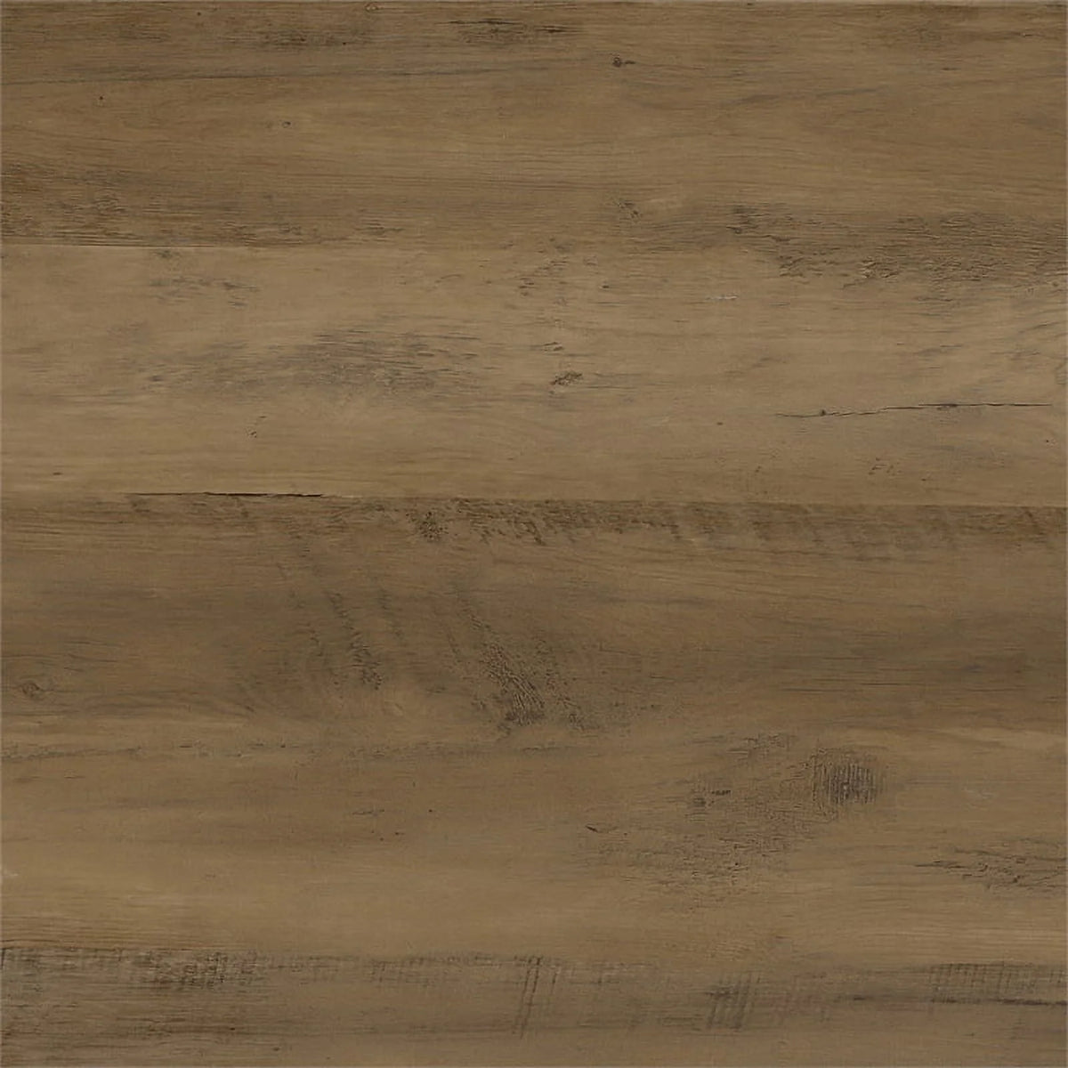 Reclaimed Pine Engineered Wood L Desk with Drawers and Bookcase H41465