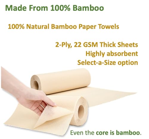 Bamboo Toilet Paper and Paper Towels D164389
