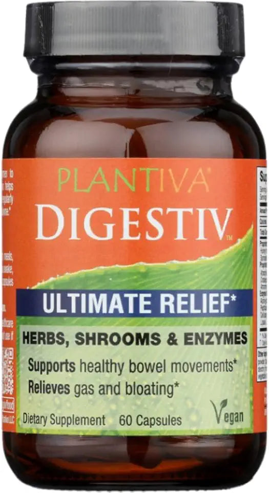 60 Capsules Natural Ingredients Digestive Support M542