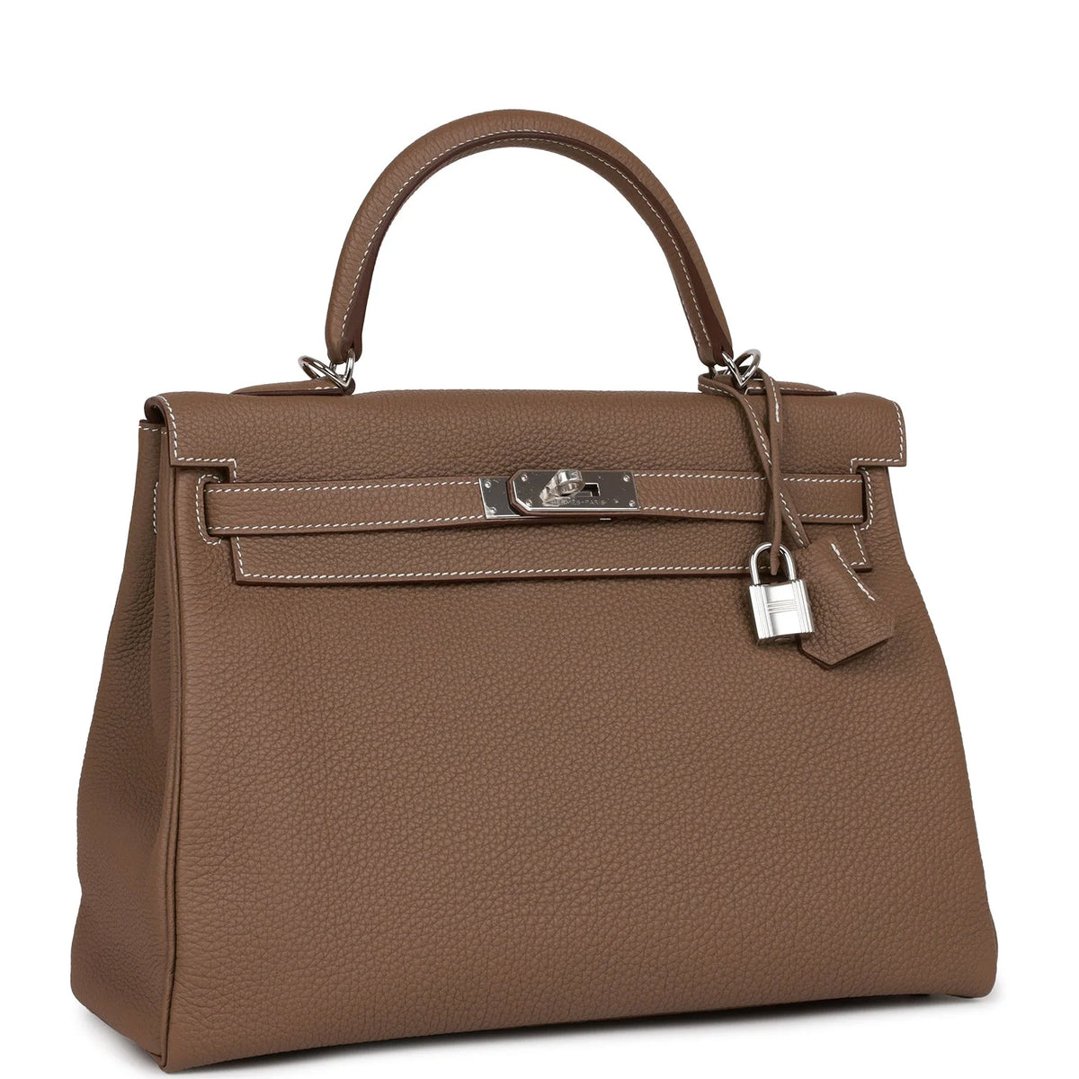 Etoupe Togo Leather Bag V905