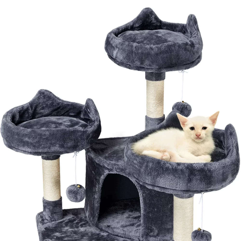 Dark Gray Cat Tree D5014