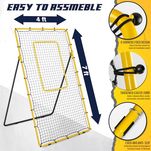 Volleyball Rebounder Net 7x4 ft B47862