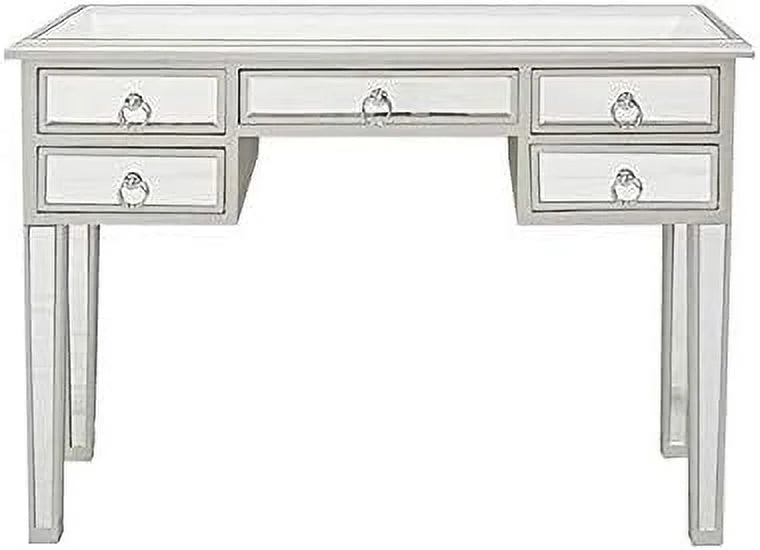Mirrored Vanity Dressing Table with 5 Drawers I335