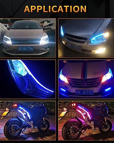 24Inch RGB LED Daytime Running Lights 2-Pack W77540
