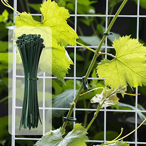 6 inch Green Nylon Zip Ties L4924