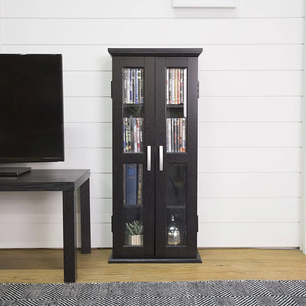 4 Tier Black Bookshelf H5622