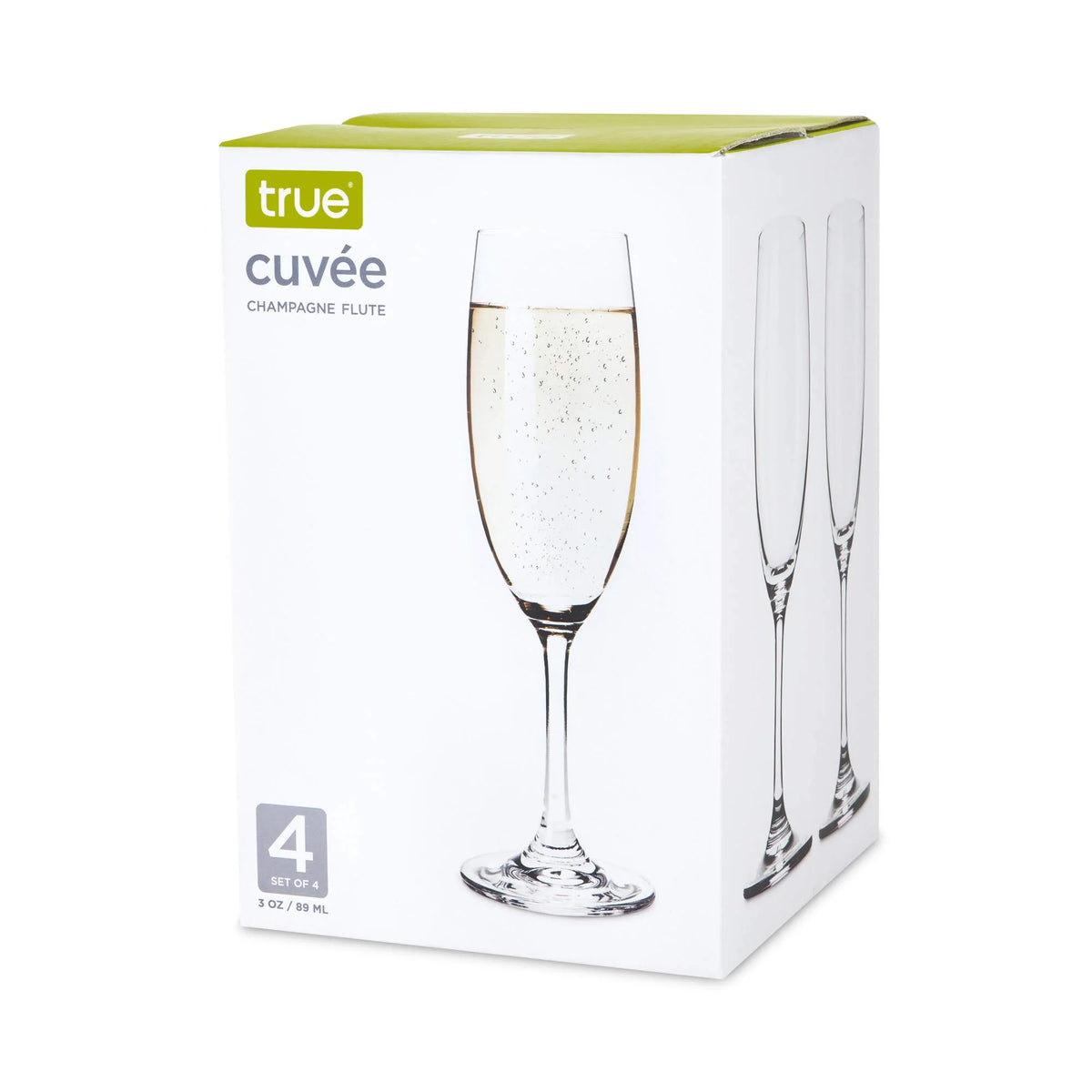 Lead-Free Crystal Champagne Flutes Pack of 12 K4034