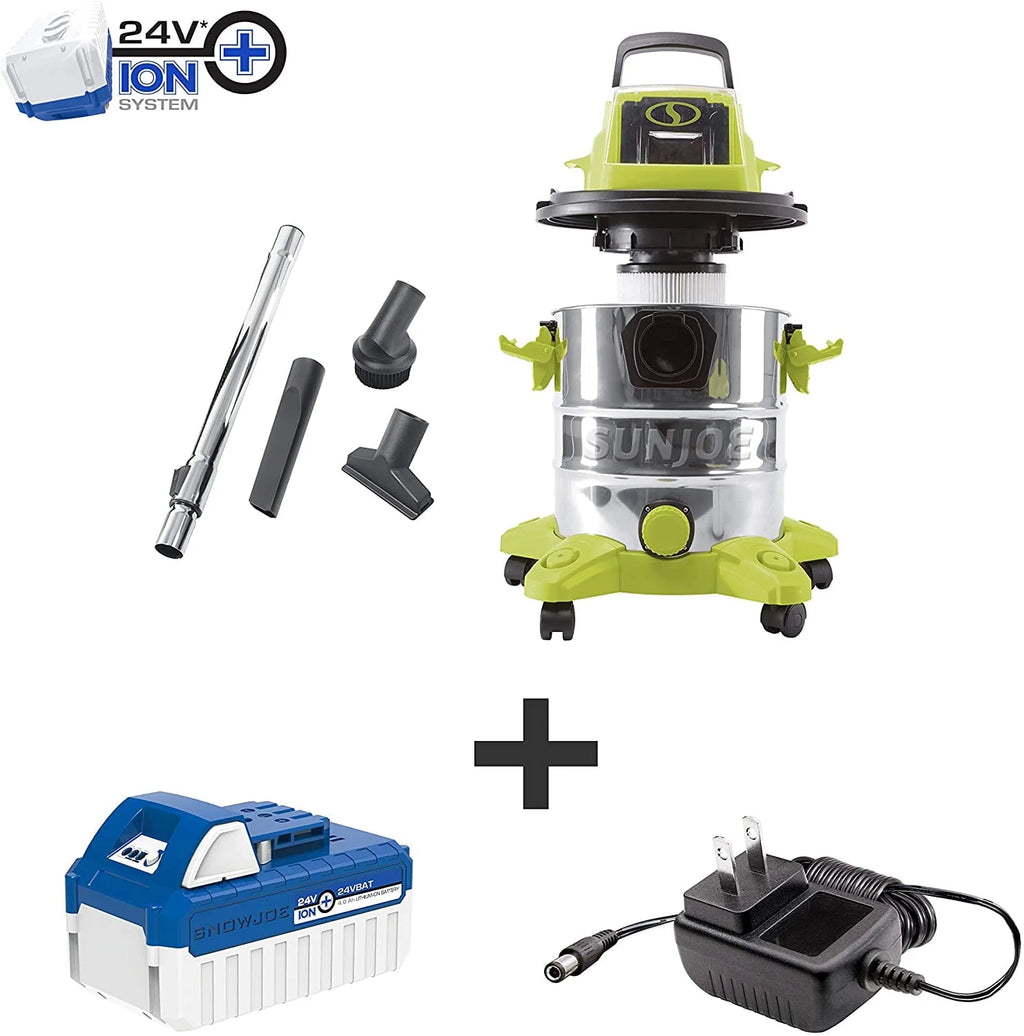 Cordless Stainless Steel 5.3-gal Wet + Dry Vacuum K63571