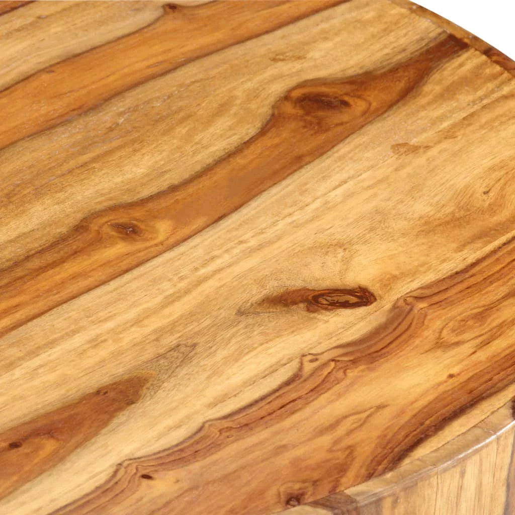 Round Coffee Table Solid Sheesham Wood J15739