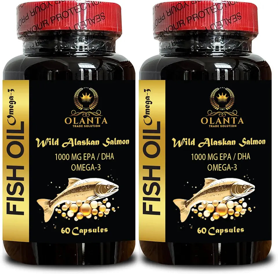 Wild Alaskan Fish Oil Omega 3 Supplement 120 Capsules G855543