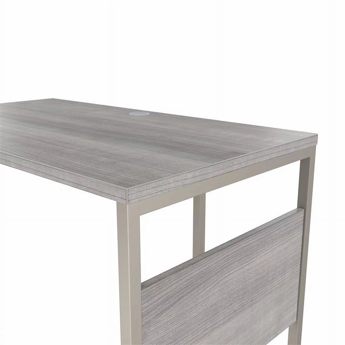 42W x 24D Desk Return/Bridge in Platinum Gray U112609