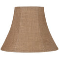 Natural Burlap Medium Bell Lamp Shade 7" Top x 14" Bottom x 10.5" High U732976