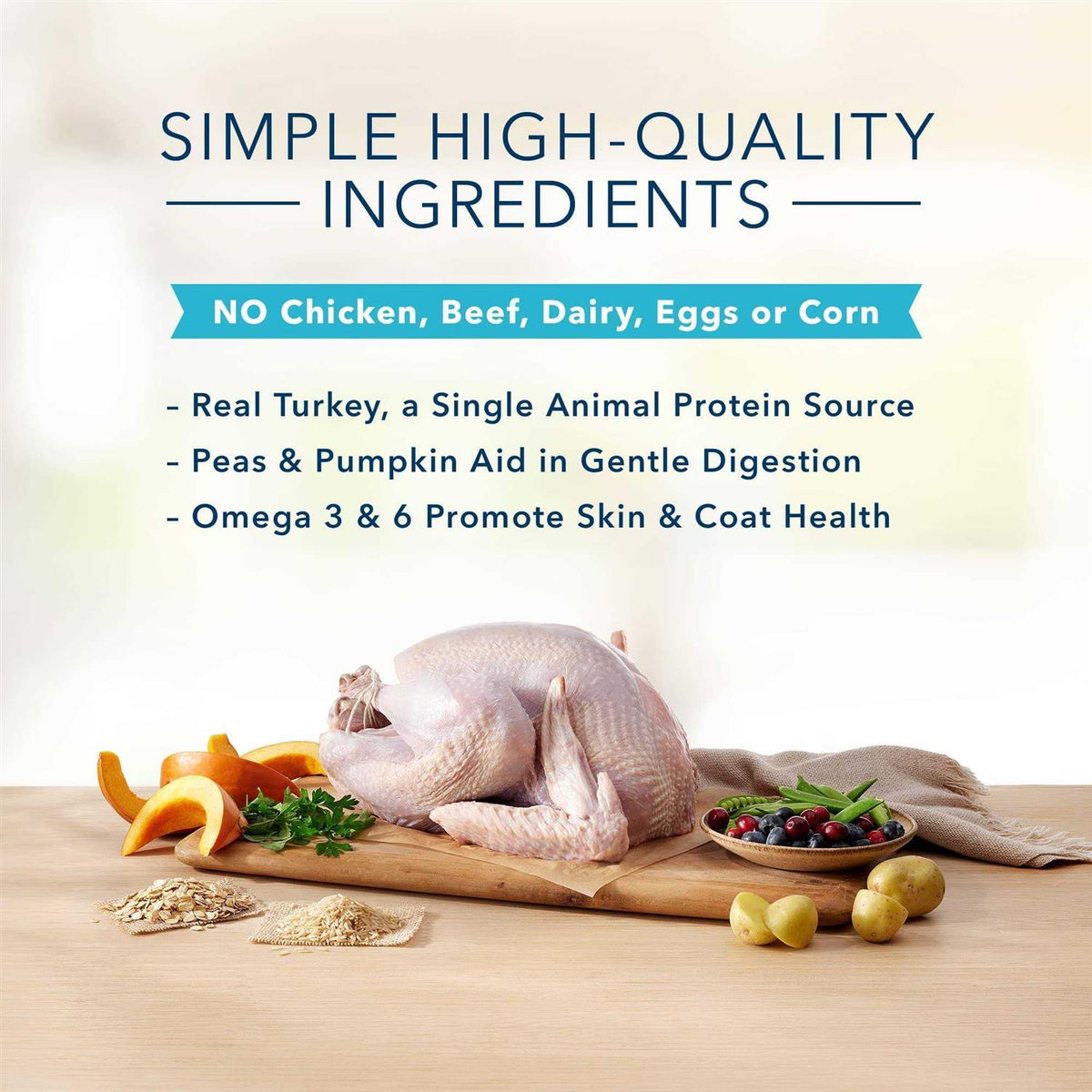 Turkey & Potato Small Breed Dry Dog Food W91587