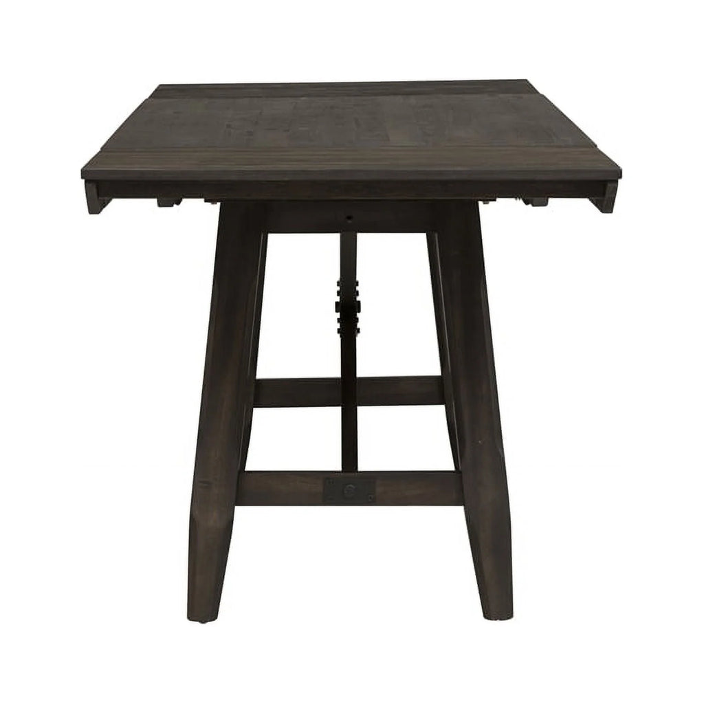 Chocolate Wood Trestle Table Top and Base X3154
