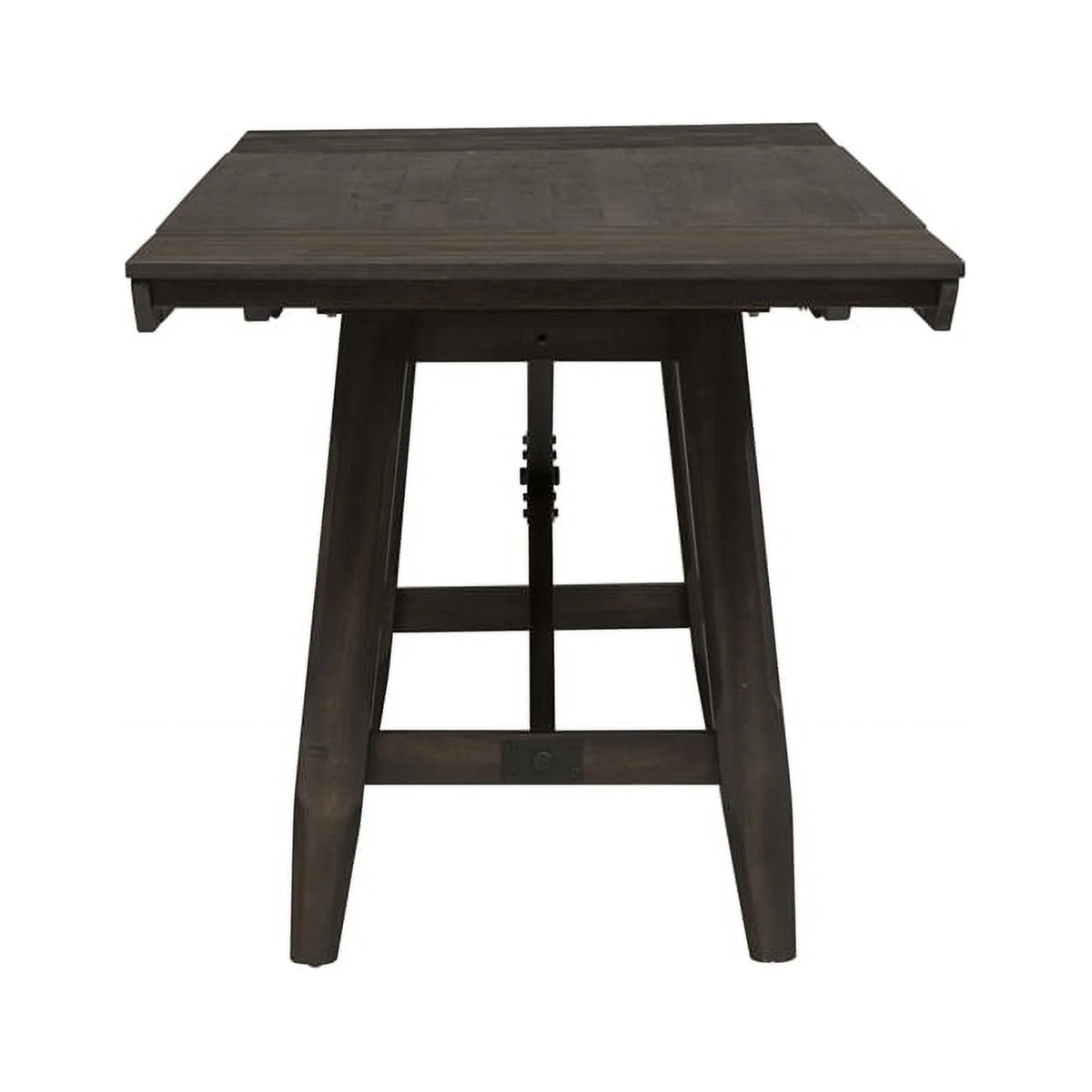 Chocolate Wood Trestle Table Top and Base X3154
