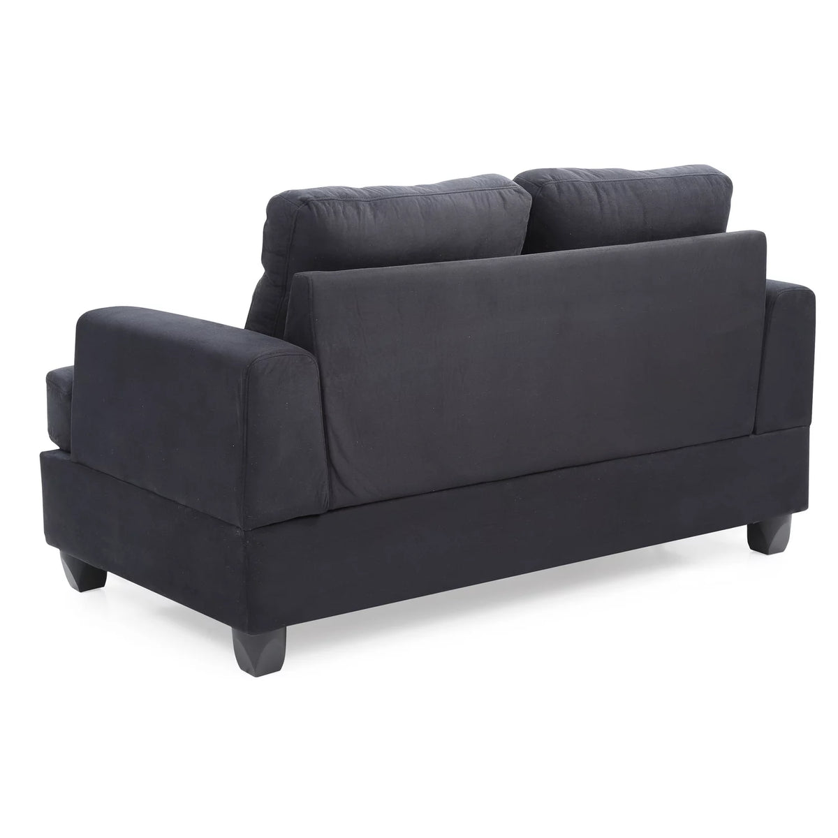 Black Loveseat R3564