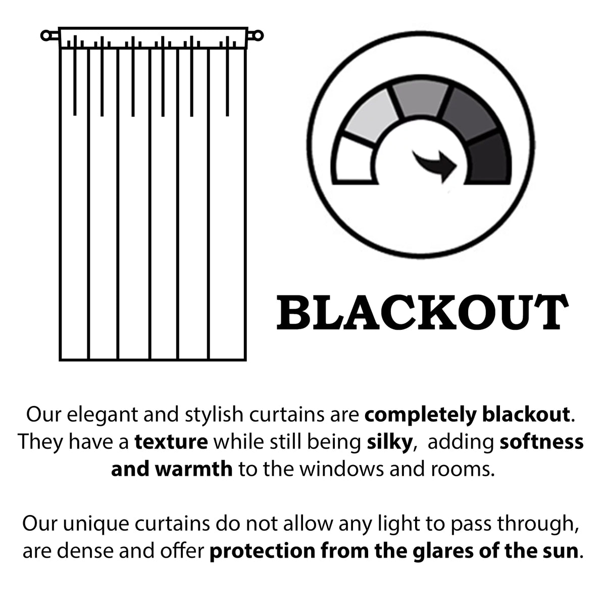 Blackout Curtain Panel S215