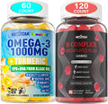 Vegan Omega-3 Gummies 1000mg + Vitamin B Complex Gummies J17280
