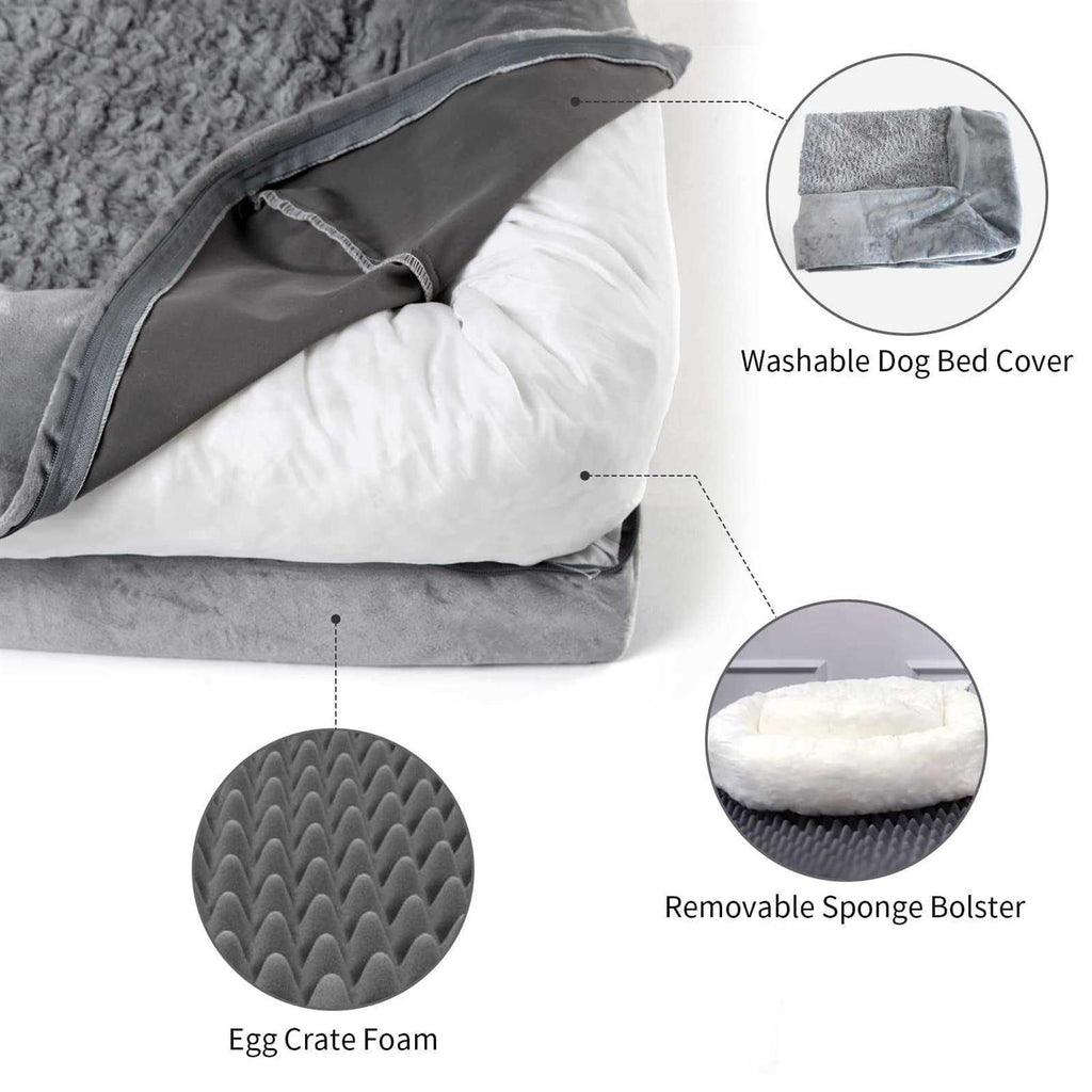 Orthopedic Washable Dog Bed with Removable Cover O901235