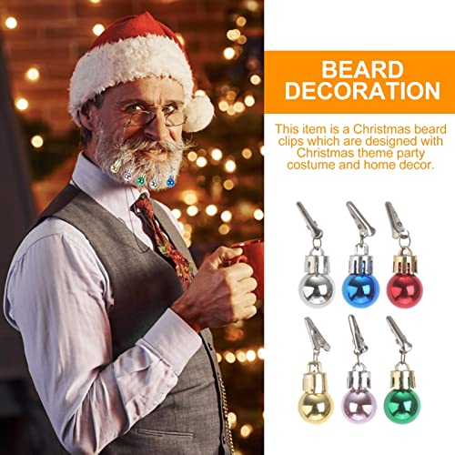 24pcs Light Up Beard Ornaments J92131