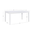 White Dining Table W56083