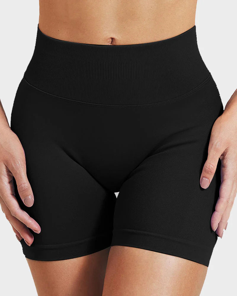 High-Waist Seamless Shorts J7238