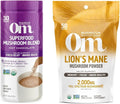 Hot Chocolate Blend Mushroom Powder and Lion’s Mane Organic Mushroom Powder Bundle B6485