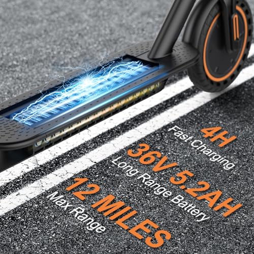 Electric Scooter, Folding E-Scooter with Dual Braking B48351