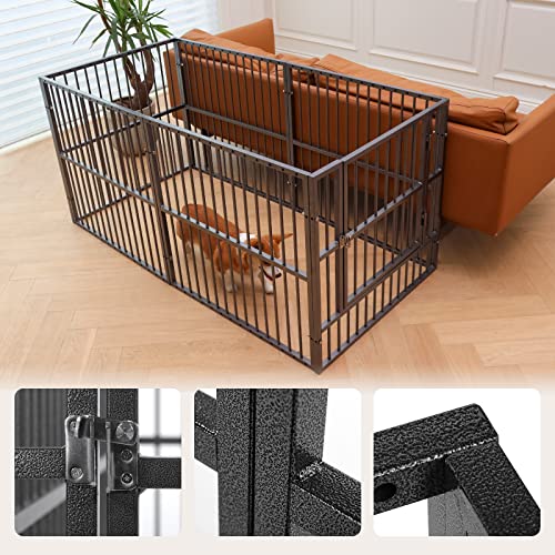 32" Heavy Duty Dog Playpen with Door J6496