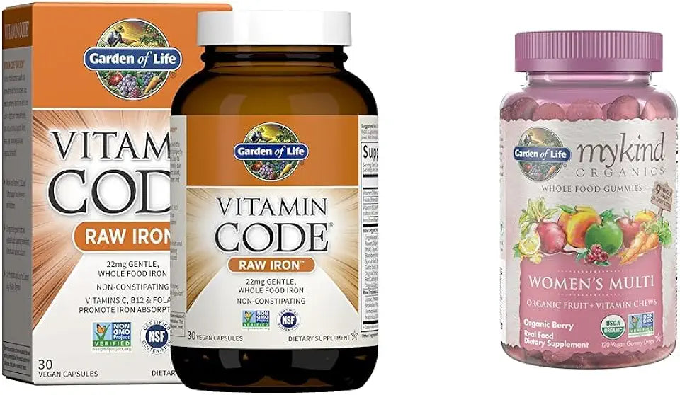 30ct Capsules & Berry Gummy Vitamins W4461