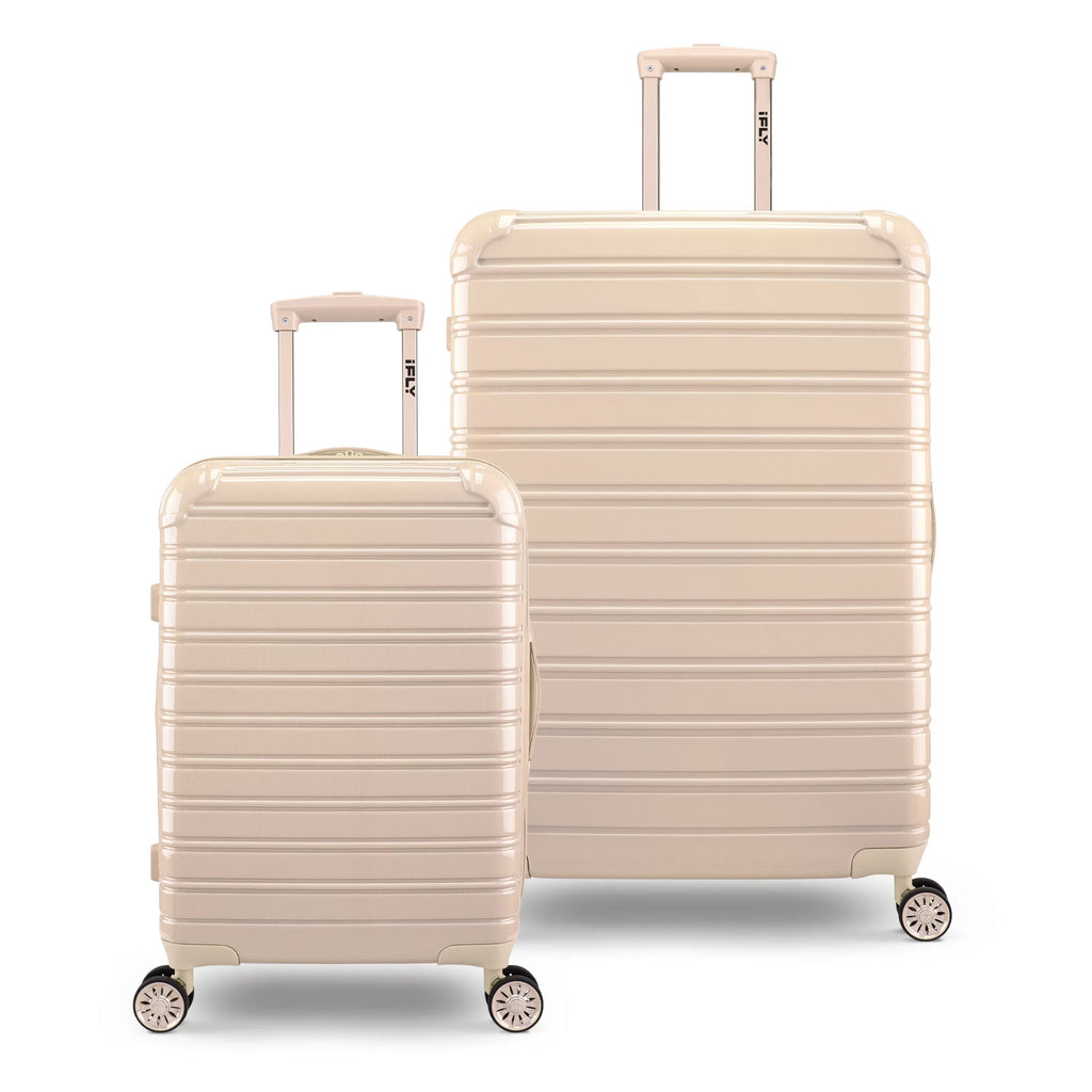2 Piece Set 20" Carry-on and 28" Checked Hardside Luggage K2568