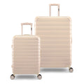 2 Piece Set 20" Carry-on and 28" Checked Hardside Luggage K2568