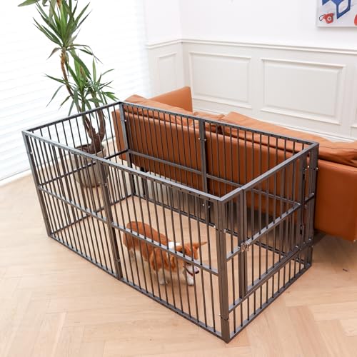 32" Heavy Duty Dog Playpen with Door J6496