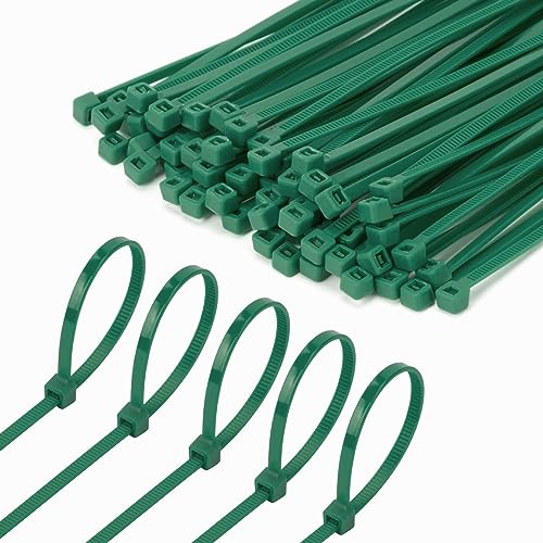 6 inch Green Nylon Zip Ties L4924