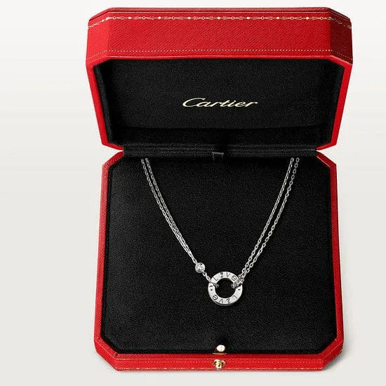 Love Necklace With 2 Diamonds H14175