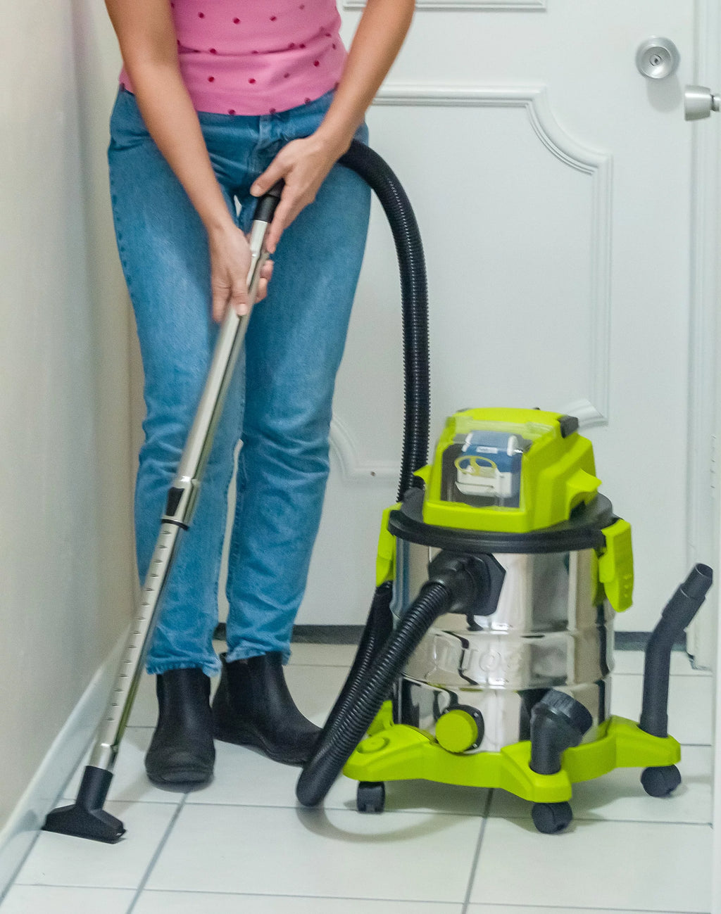 Cordless Stainless Steel 5.3-gal Wet + Dry Vacuum K63571
