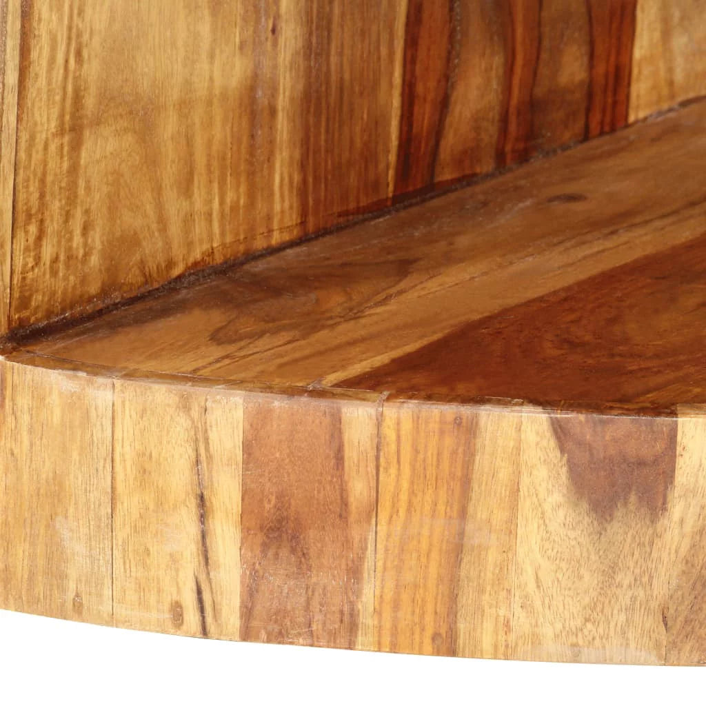 Round Coffee Table Solid Sheesham Wood J15739