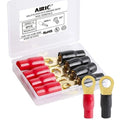 4 AWG Gold Plated Ring Terminal 8-Pack F42265