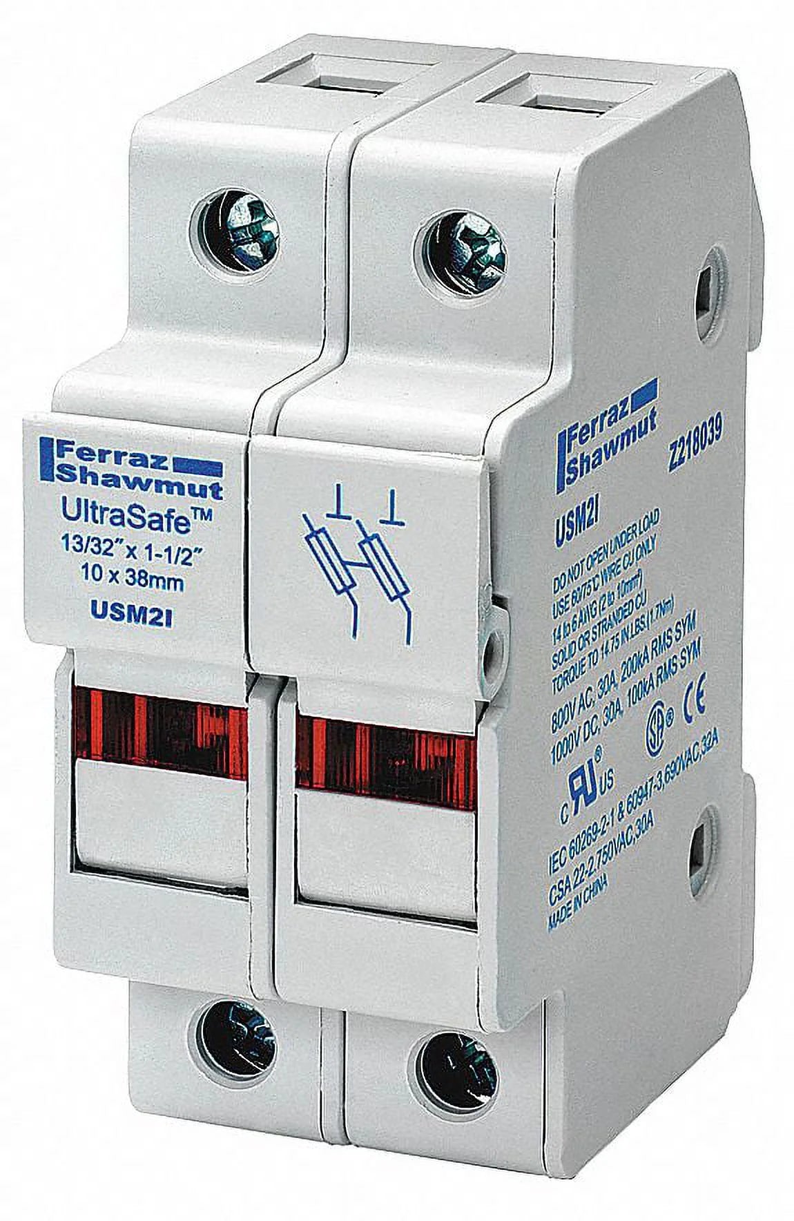 Fuse Block, 0 to 30A, 2 Pole K63823