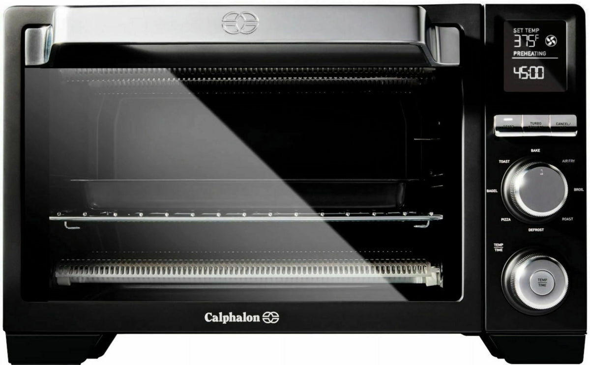 Black Air Fry Convection Countertop Toaster Oven S987193