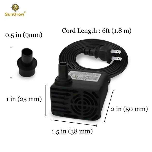 3W Submersible Aquarium Water Pump W254320