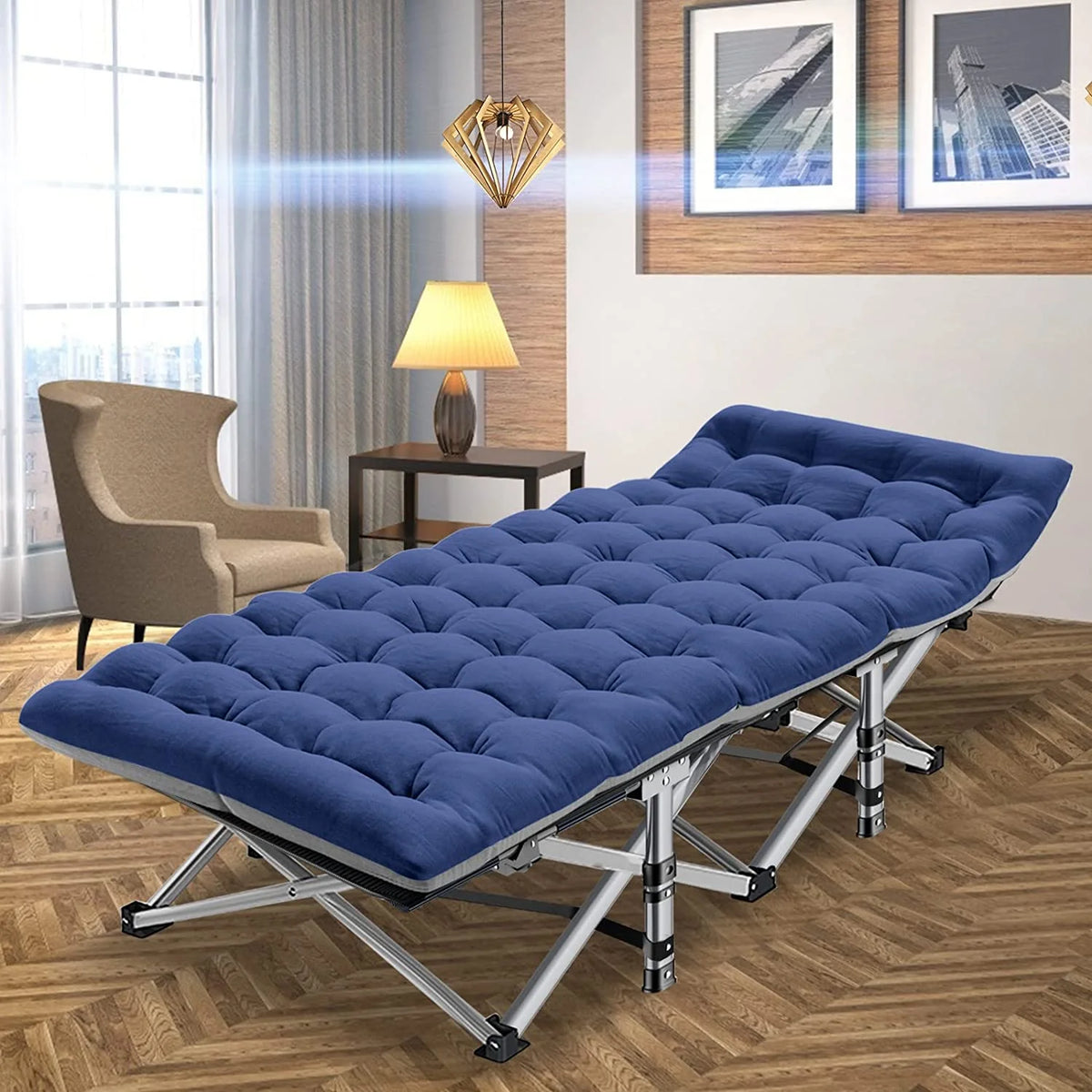 Oversized XL Folding Sleeping Cot M7107