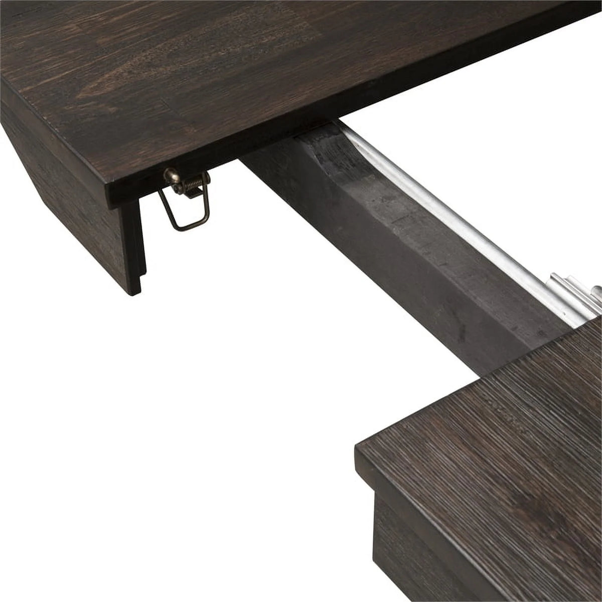 Chocolate Wood Trestle Table Top and Base X3154