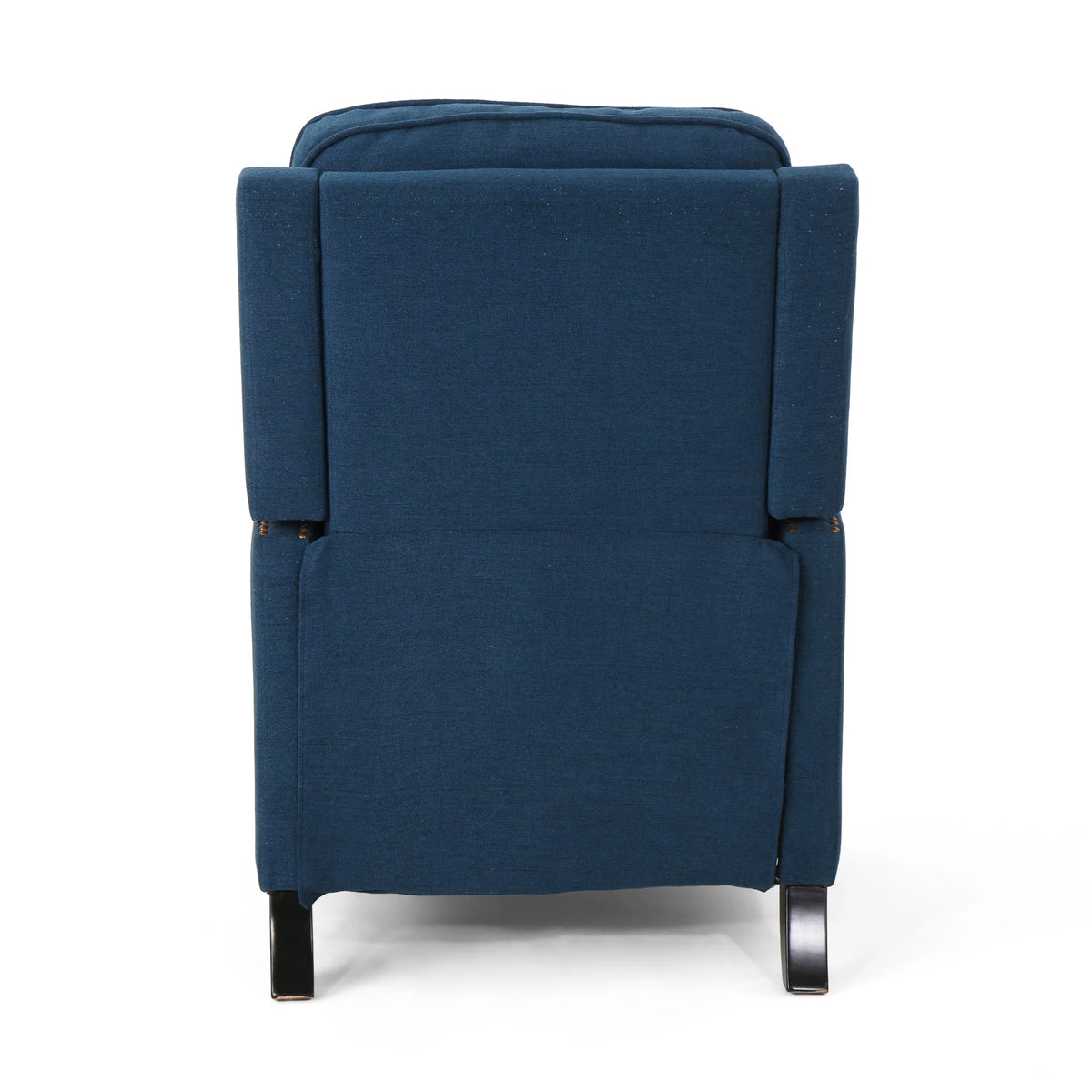 Navy Blue Fabric Recliner Y285060