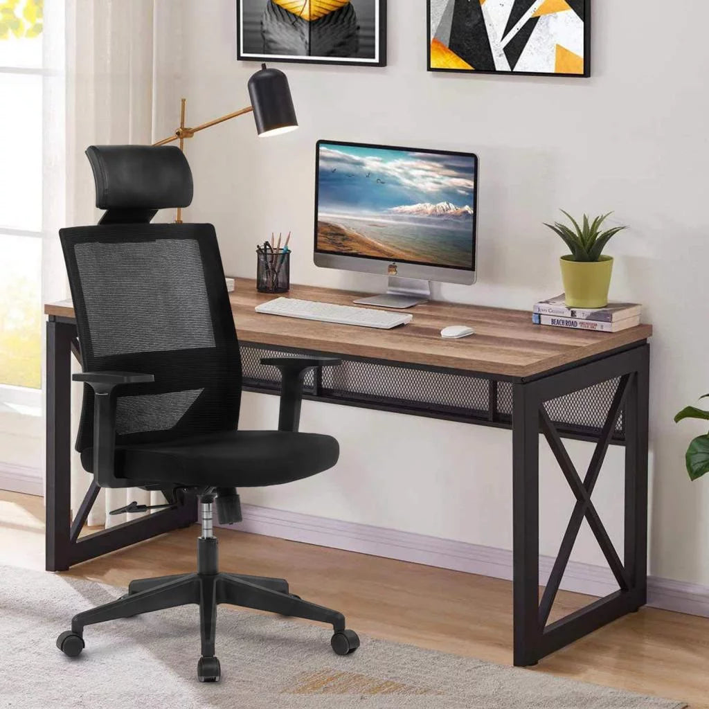 Ergonomic High Back Office Chair with Adjustable Lumbar Support R374512