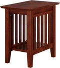 Walnut Chair Side Table W4848