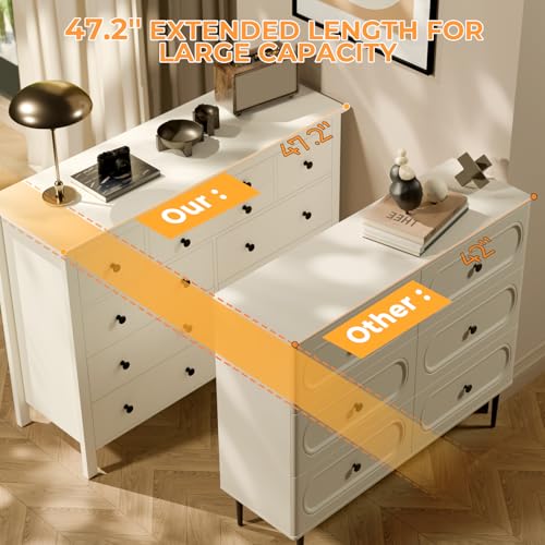 Black 10 Drawer Wood Dresser X43341