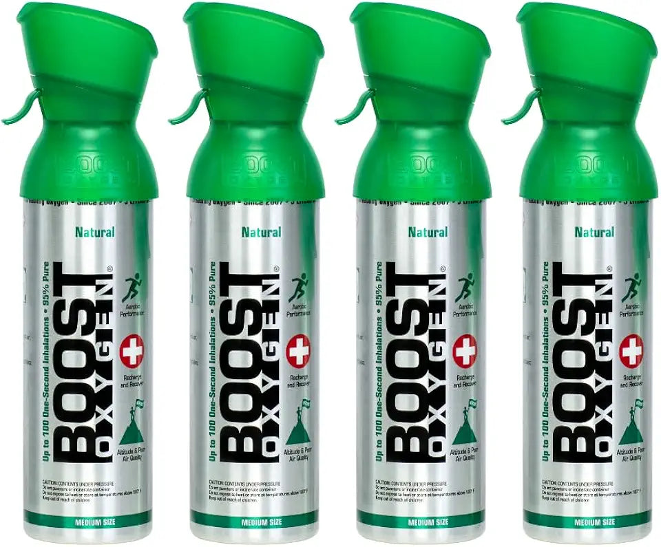 Natural 5L Oxygen Canister 4 Pack E65930