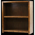Oak Bookcase with 1 Adjustable Wood Shelf V39977