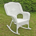 White Patio Rocker R3320